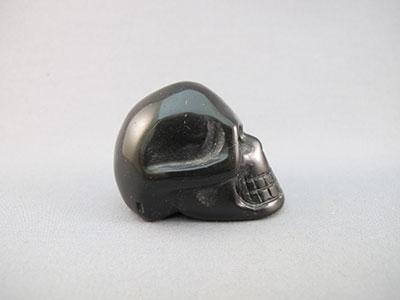 Black Obsidian Crystal Skull